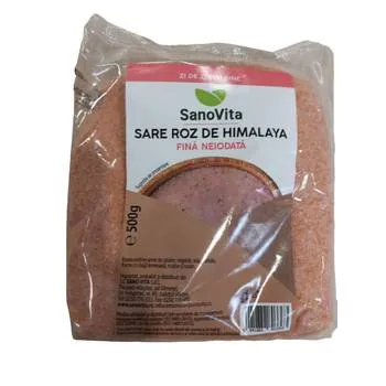 Sare roz de Himalaya fina, 500g, SanoVita