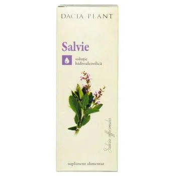 Tinctura de salvie, 50ml, Dacia Plant