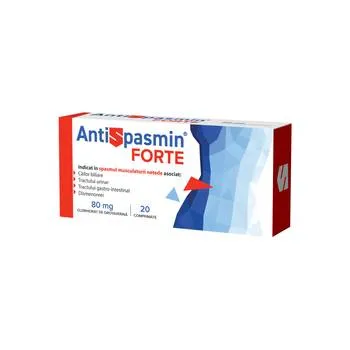 Antispasmin Forte, 20 comprimate, Biofarm