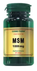 MSM 1000 mg, 60 tablete, Cosmopharm