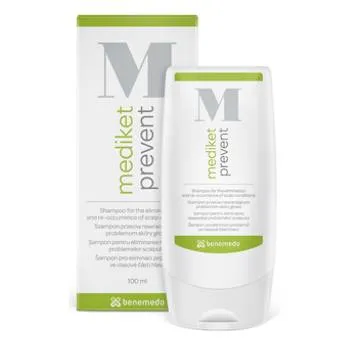 Sampon pentru eliminarea reaparitiei matretii Mediket Prevent, 100ml, Benemedo