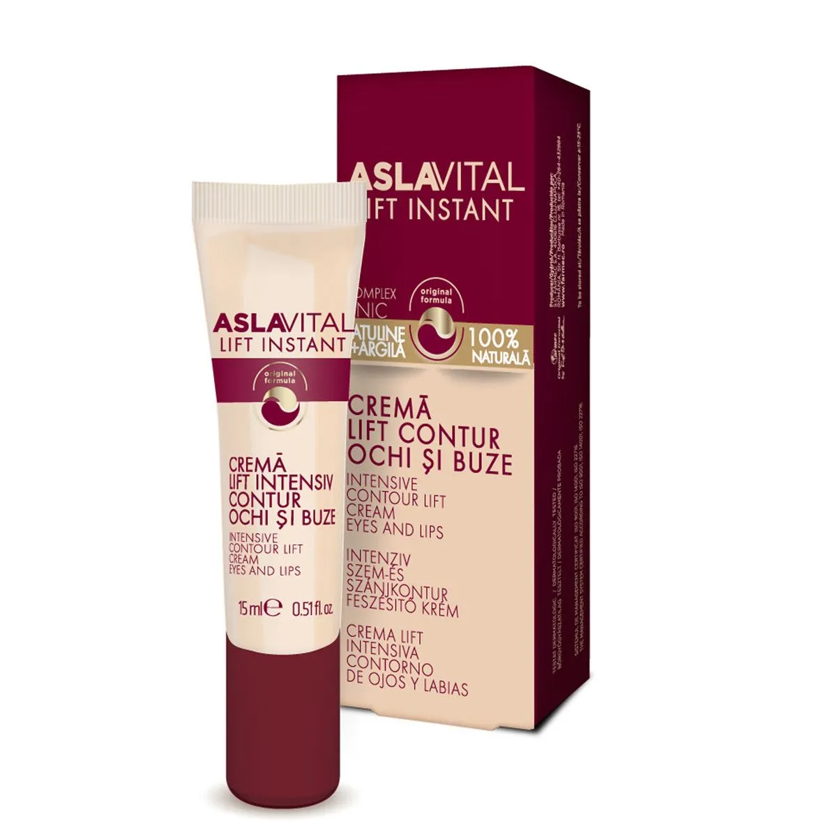 ASLAVITAL LIFT CREMA OCHI SI BUZE