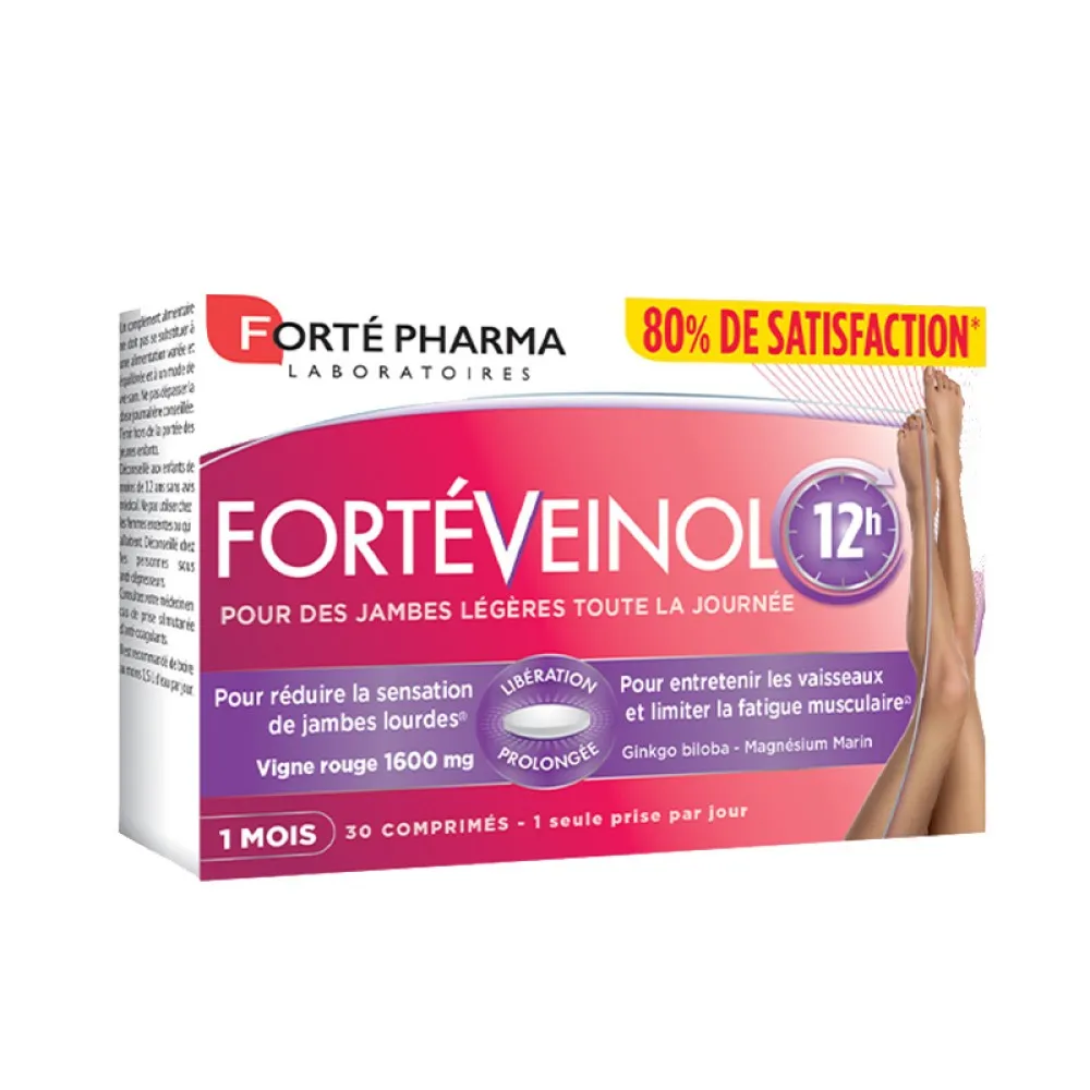 Forte Veinol picioare usoare (30 tablete), Forte Pharma