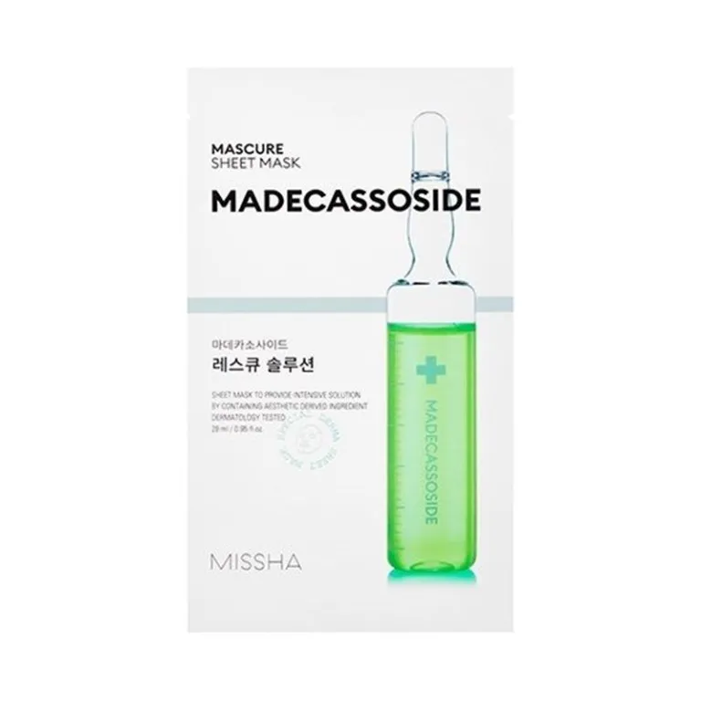 Masca cu efect calmant si Madecassoside 28ml (Missha)