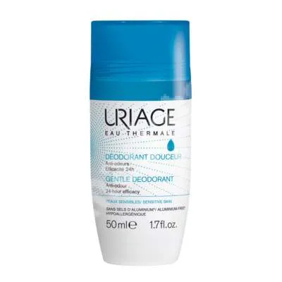 Deodorant roll-on fara saruri de aluminiu, 50 ml, Uriage