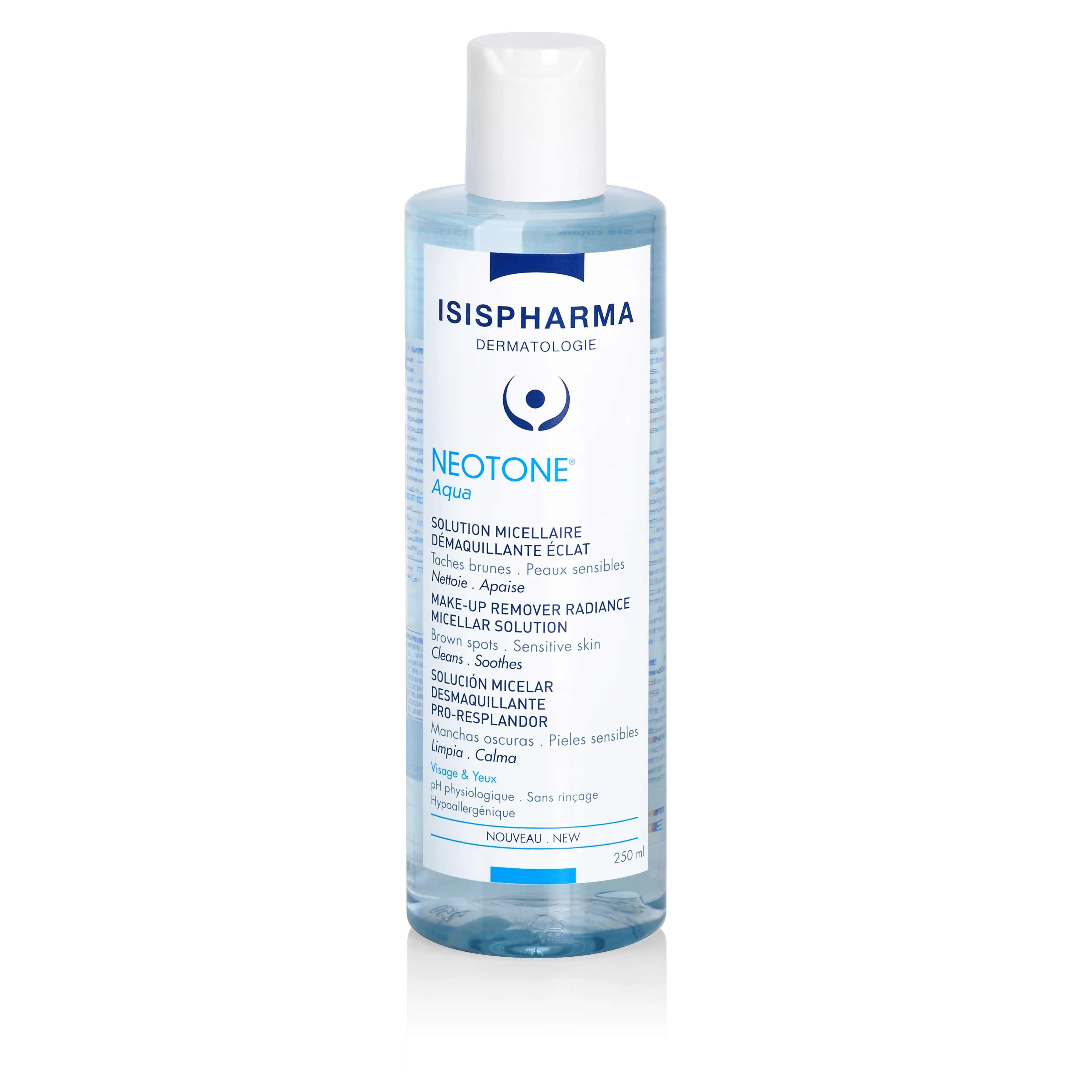 Solutie micelara demachianta Neotone Aqua, 250 ml, ISISPHARMA