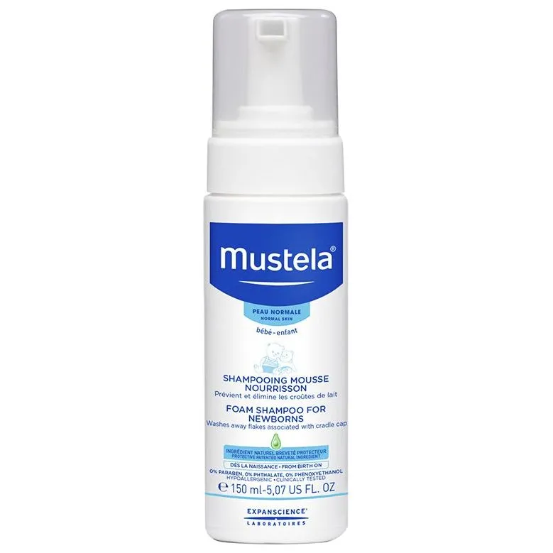 MUSTELA-SAMPON SPUMA PENTRU NOU-NASCUTI X 150 ML