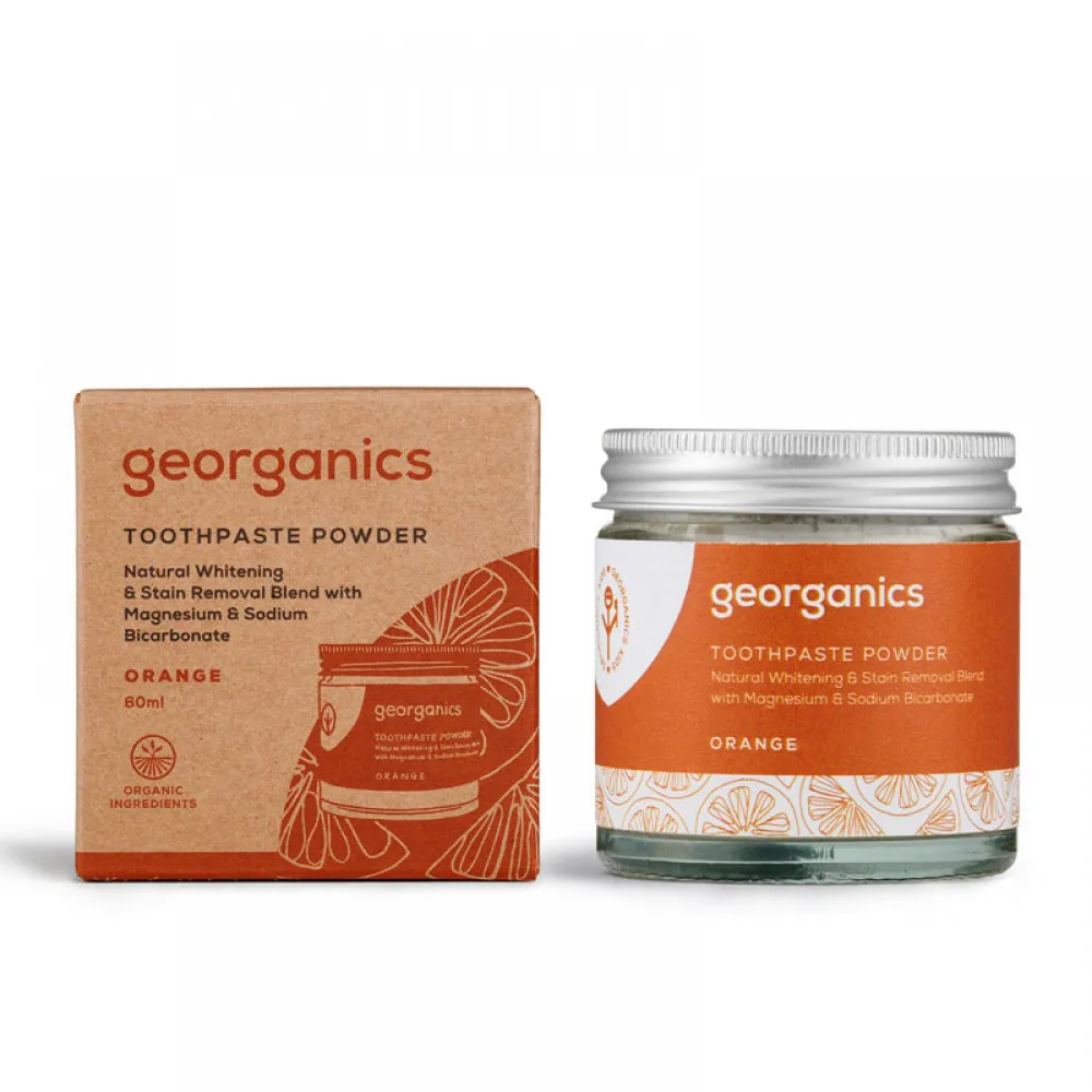 Pasta de dinti pudra Orange (60 ml), Georganics