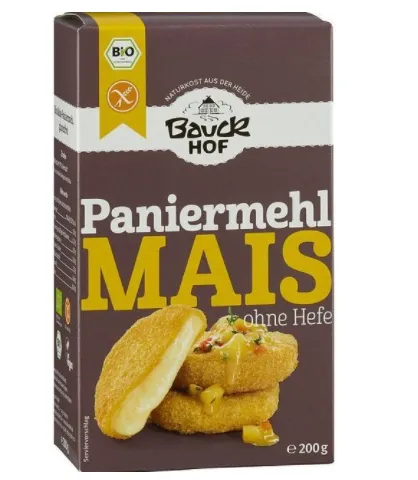 Pesmet din porumb fara gluten ECO, 200 g, Bauck Hof