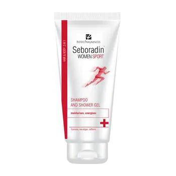 Sampon si gel de dus 2 in 1 Women Sport, 200ml, Seboradin