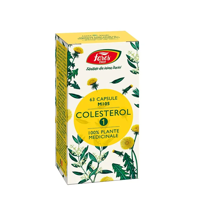 Colesterol 1 ,63 capsule (Fares)