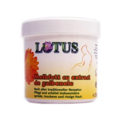 LOTUS MELKFETT CU EXTRACT DE GALBENELE 250G
