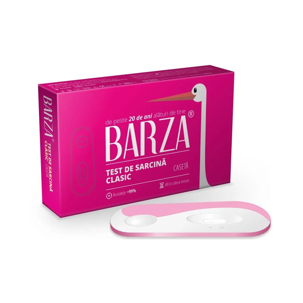 Teste de sarcina Barza-card