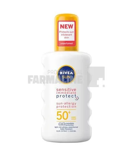 Nivea Sun 86094 Spray protectie imediata impotriva alergiilor solare SPF50 200 ml