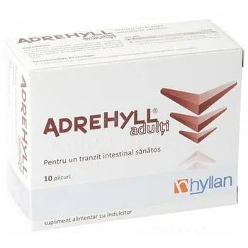 Adrehyll pentru adulti, 10 plicuri, Hyllan Pharma