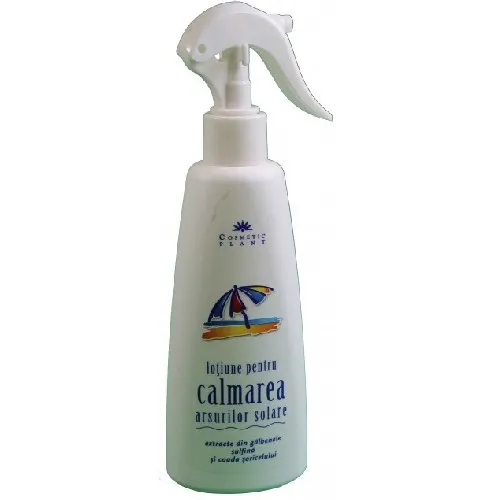Lotiune dupa plaja pentru calmarea arsurilor solare, 200 ml, Cosmetic Plant