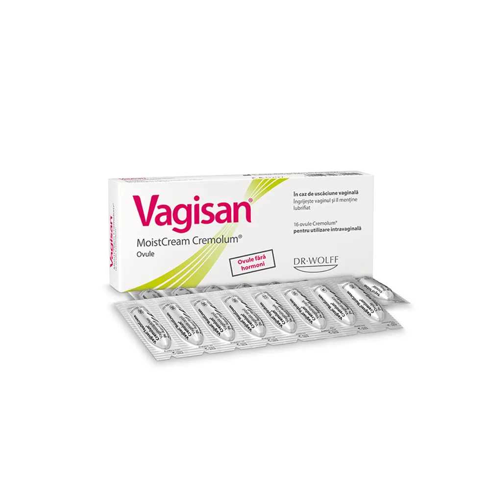 Vagisan moistcream cremolum x 16 ovule