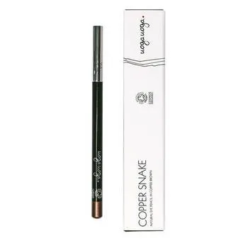 Creion natural pentru ochi maro cupru Copper Snake, 1 bucata, Uoga Uoga