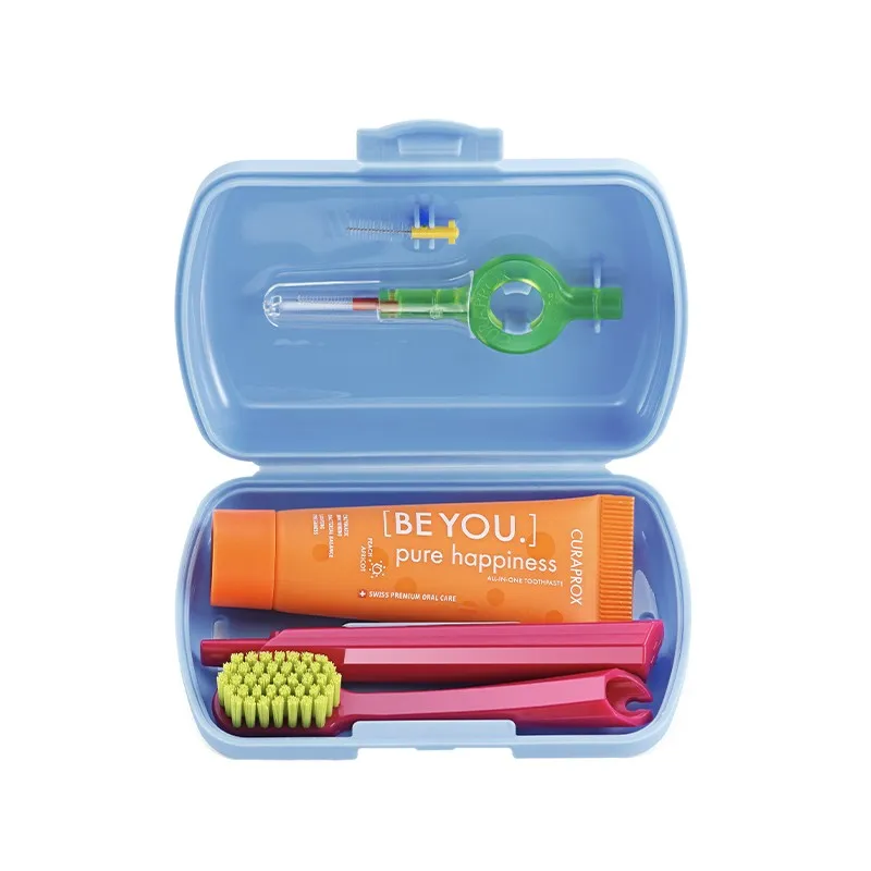 CURAPROX Travel Set (periuta, pasta de dinti, periuta interdentara)