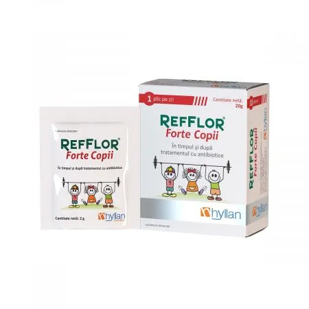 Refflor Forte Copii, 10 plicuri, Hyllan