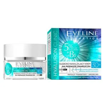 Crema antirid Hyaluron Clinic 30+, 50ml, Eveline Cosmetics