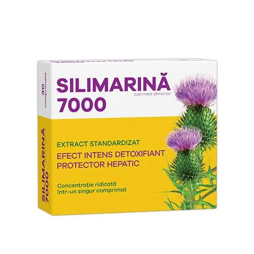 SILIMARINA 7000 30 COMPRIMATE