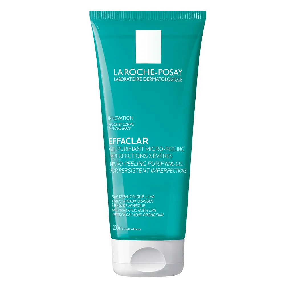 LA ROCHE POSAY Gel de curatare micro-exfoliant Effaclar, 200 ml