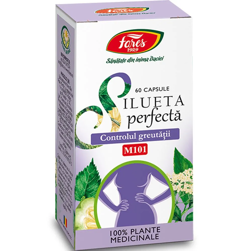 Silueta perfecta controlul greutatii, 60 capsule