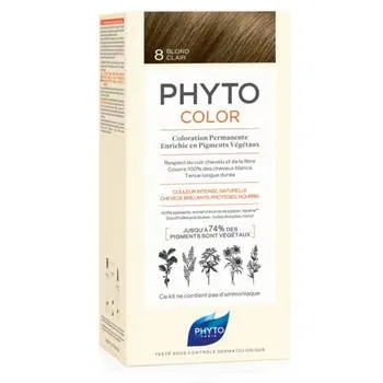 Vopsea par 8 Light Blond Phytocolor, 50ml, Phyto