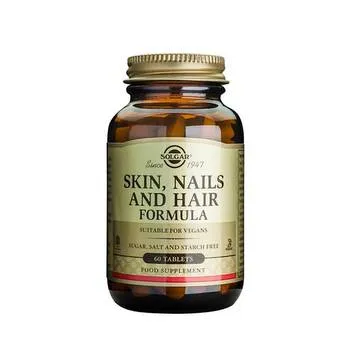 Formula pentru piele, unghii si par, 60 capsule, Solgar