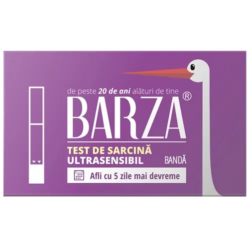 Teste de sarcina Barza ULTRASENSIBIL BANDA