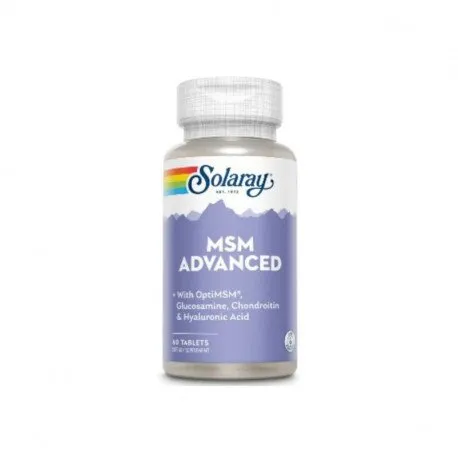 Secom MSM advanced, produs antiinflamator si analgezic, 60 tablete