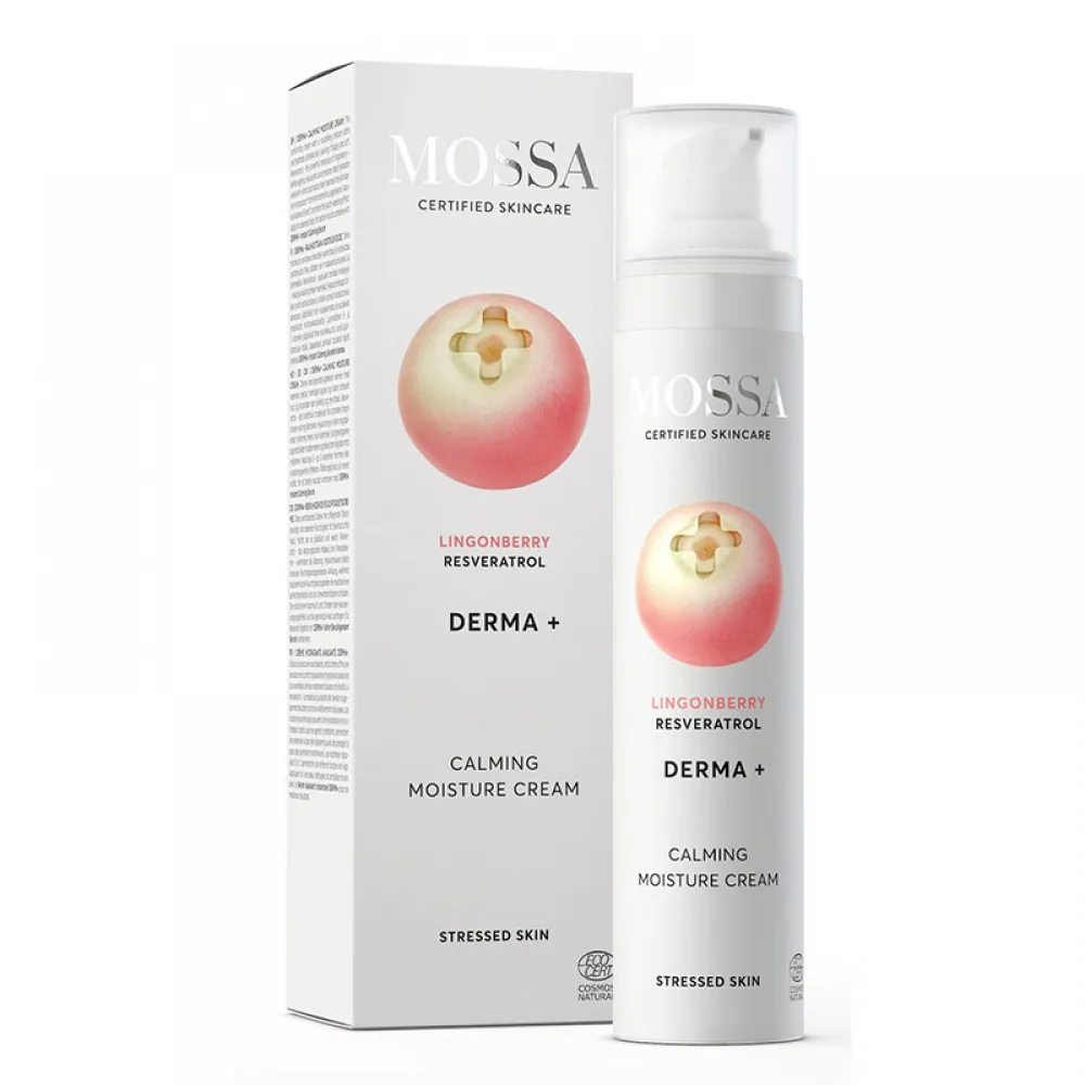 Derma+ Crema calmanta hidratanta (50 ml), Mossa