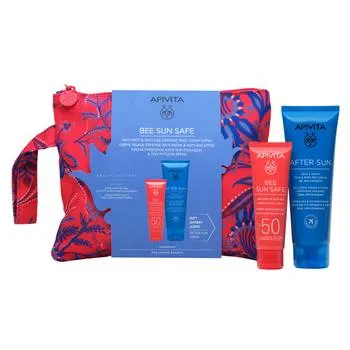 Apivita Trusa Sun Crema anti-age si anti-pete SPF50 50ml + After Sun 100ml