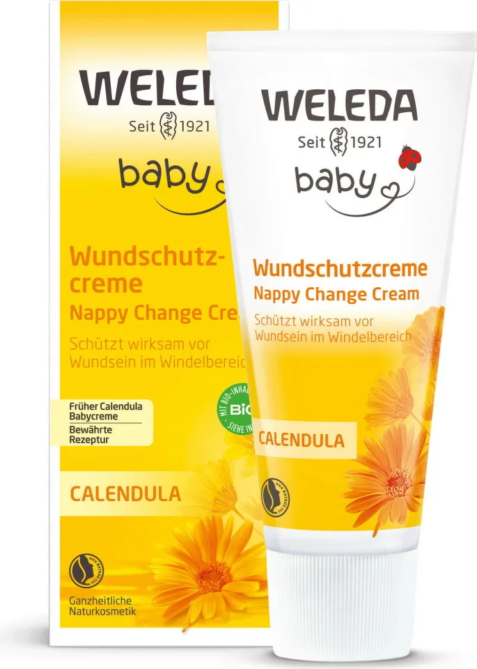 WELEDA NE088138 BABY CREMA CU GALBANELE PENTRU ZONA SCUTECULUI 75ML