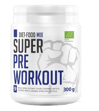 Super mix BIO pre-antrenament, 300 g, Diet-Food