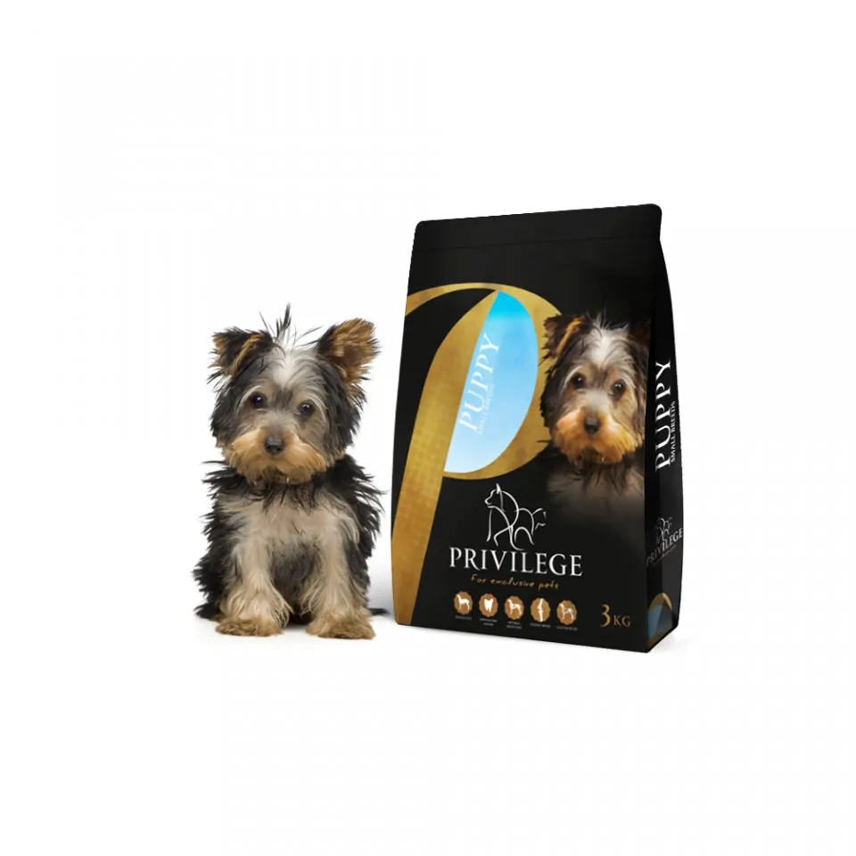Privilege Puppy Small Breed – Pui & Orez - Hrana uscata super-premium - 15kg