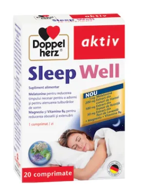 Sleep Well, 20 comprimate, Doppelherz