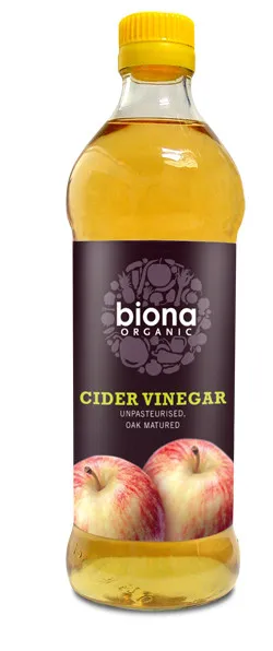 Otet de cidru de mere nefiltrat eco, 500ml, Biona