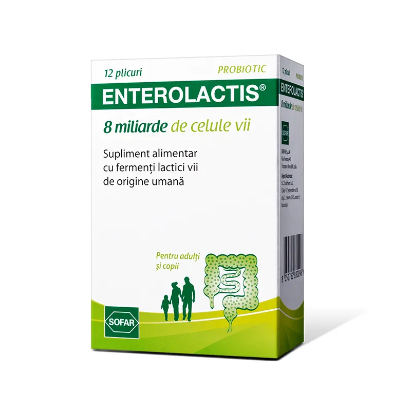 Enterolactis 3g x 12 plicuri