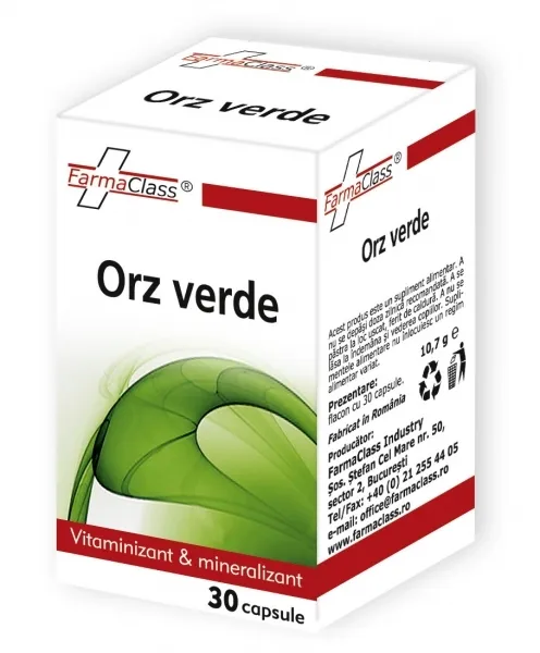 FarmaClass Orz Verde x 30 capsule