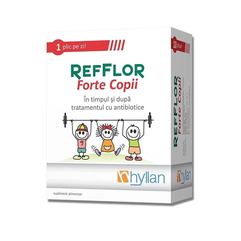 Refflor forte copii 2g/plic x 10 plicuri