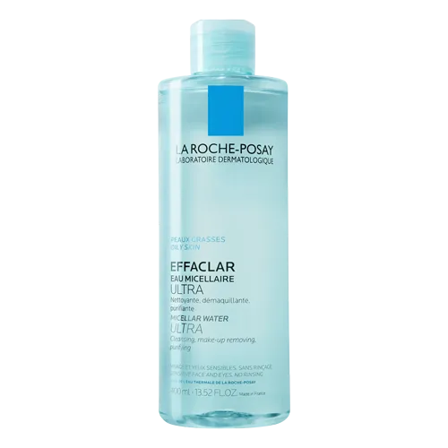 LA ROCHE-POSAY EFFACLAR Apa micelara ULTRA pentru pielea grasa cu tendinta acneica, 400 ml