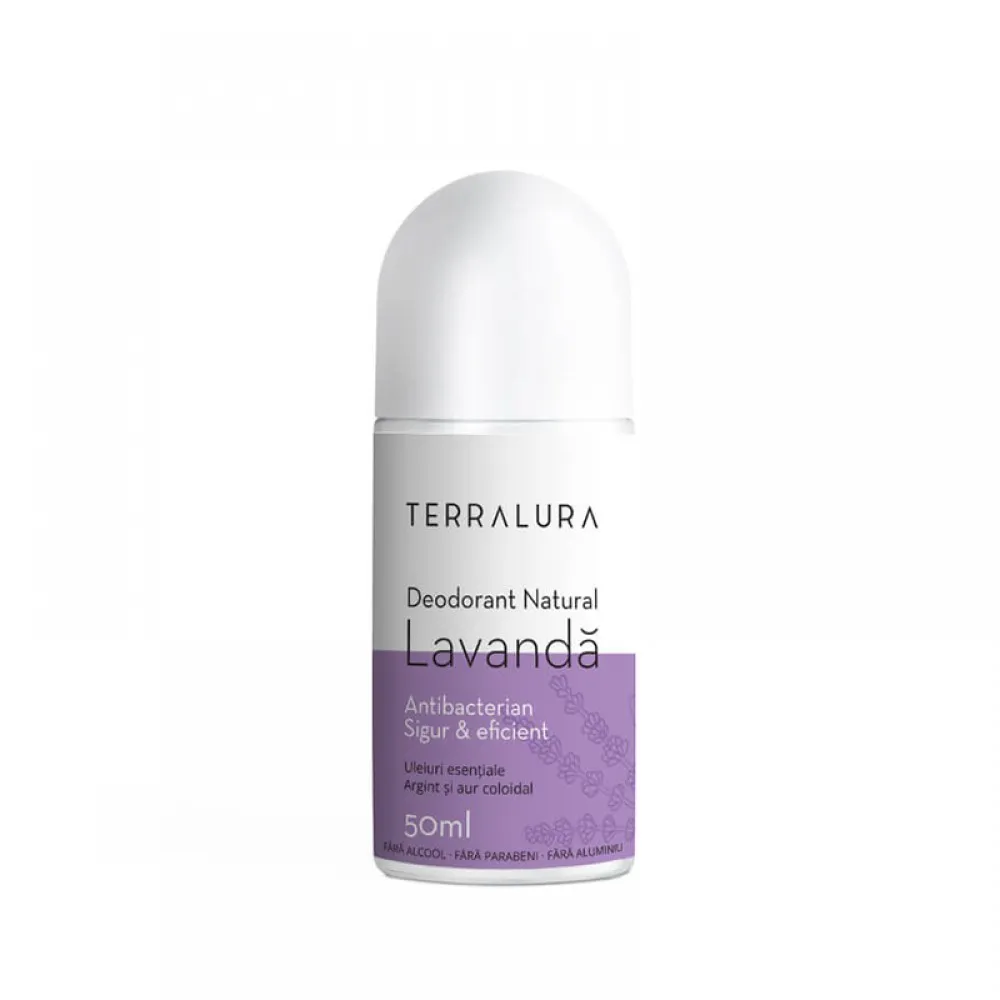 Deodorant Roll-on Natural Lavanda (50 ml), Terralura