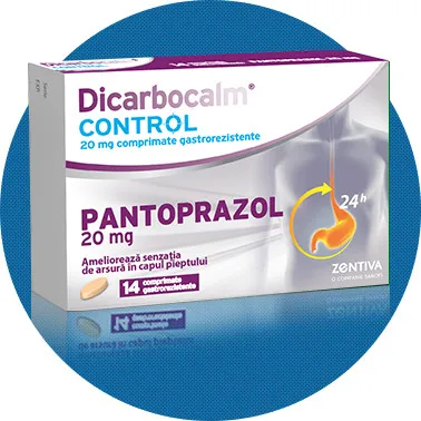 DICARBOCALM CONTROL 20MG 14 COMPRIMATE