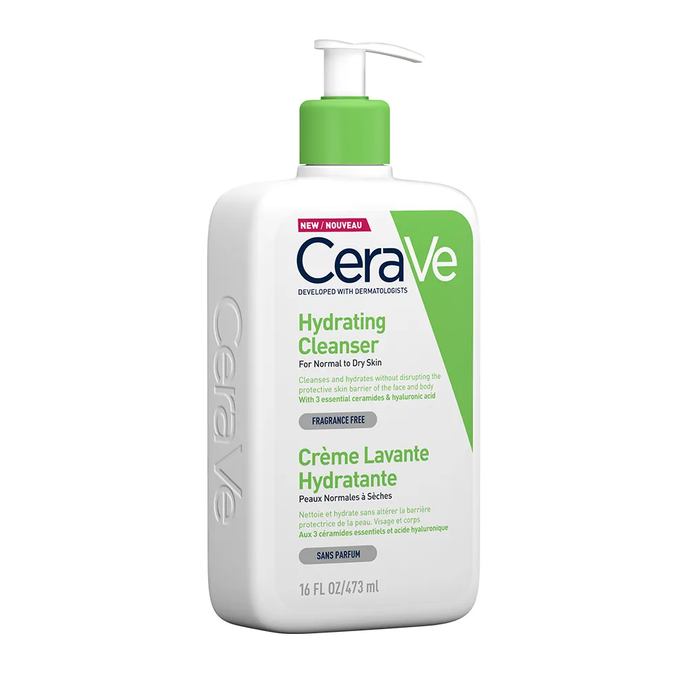 CeraVe Gel de spălare hidratant pentru piele normal-uscată 473 ml