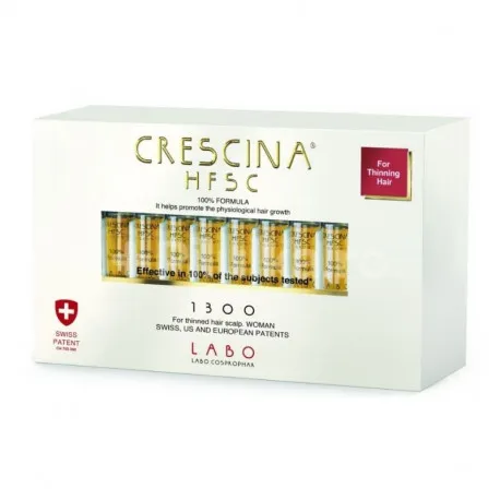 Labo Crescina HFSC 100% 1300 femei*, 20 fiole