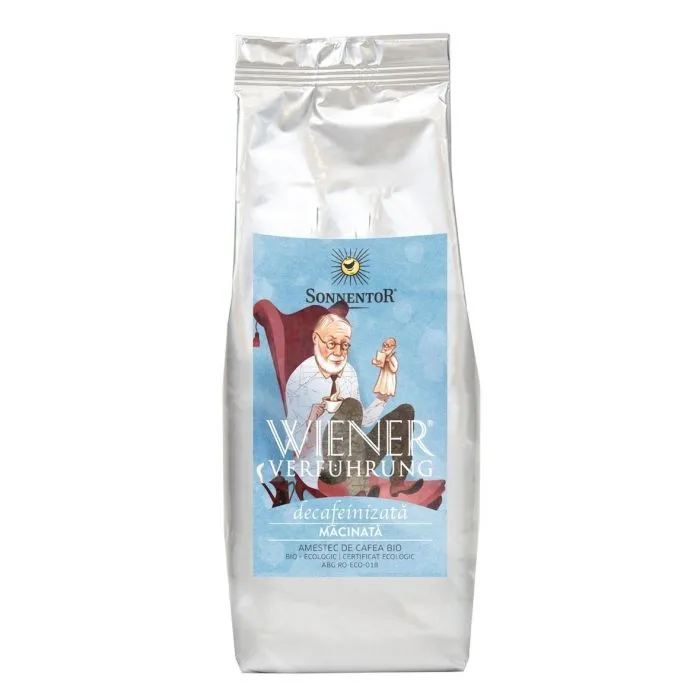 Cafea decafeinizata macinata Bio Ispita Vieneza, 500 g, Sonnentor