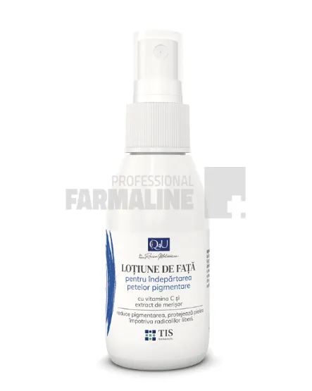 Tis Q4U Lotiune pentru fata contra petelor pigmentare 50 ml