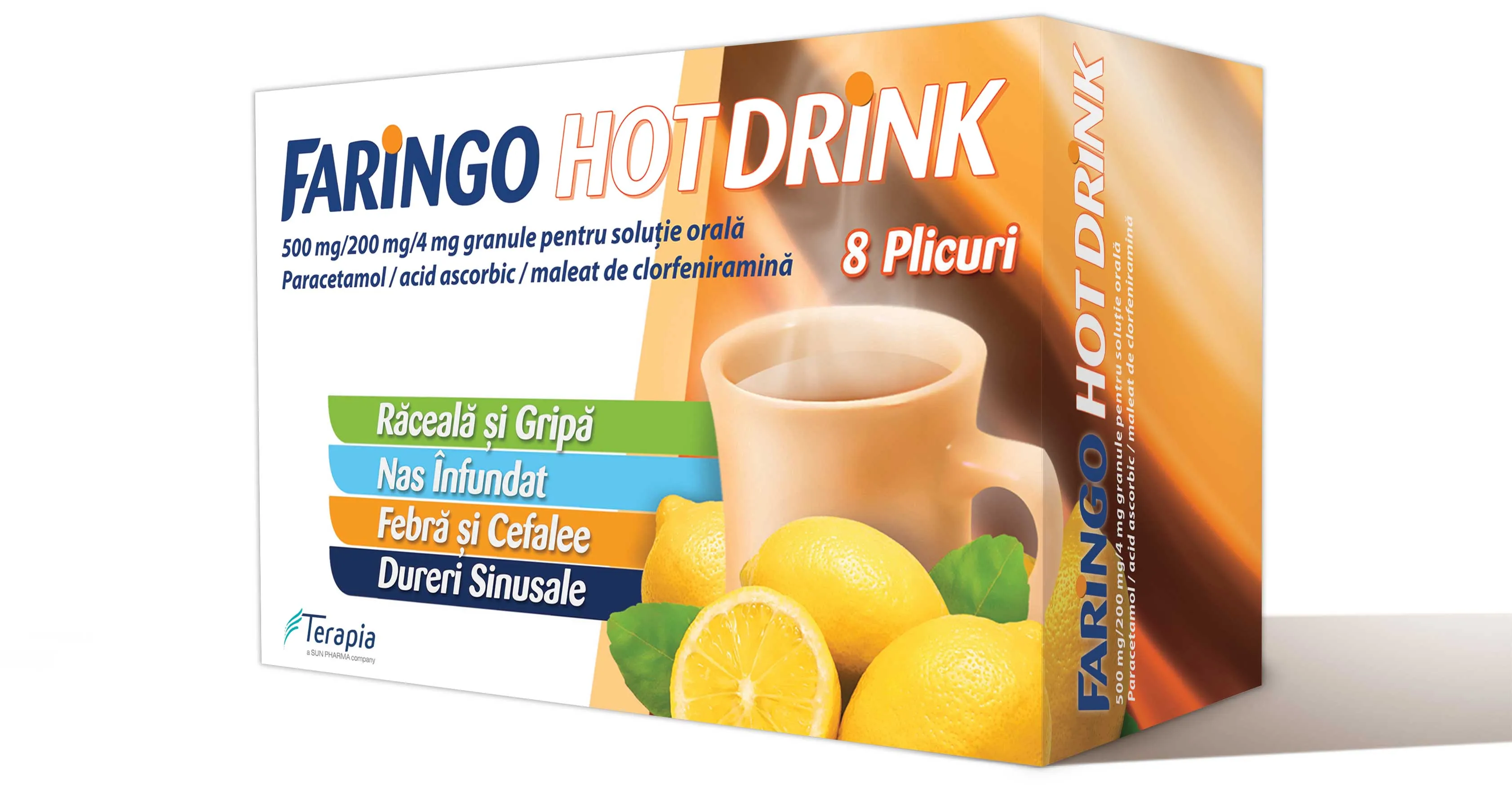 Faringo Hot Drink 8 plicuri